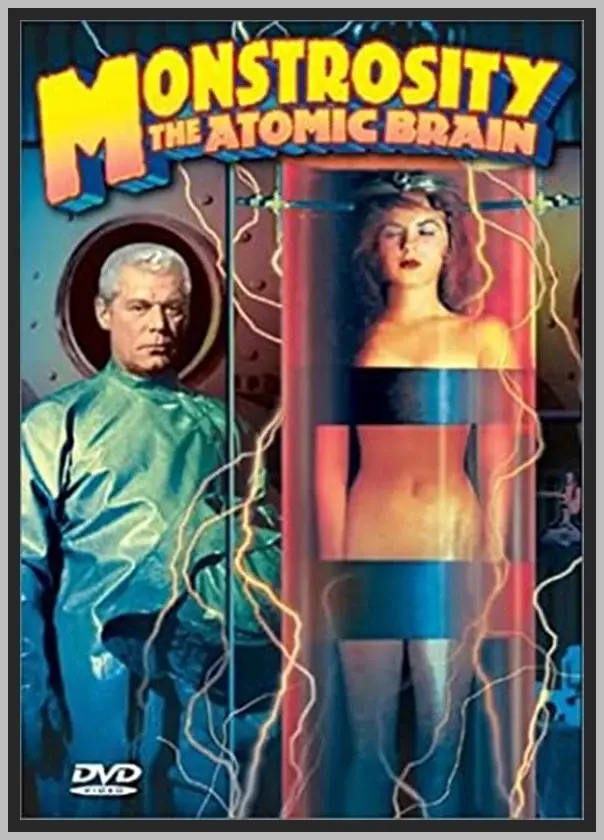 THE ATOMIC BRAIN - 1963 - COLORIZED - MARJORIE EATON - RARE DVD