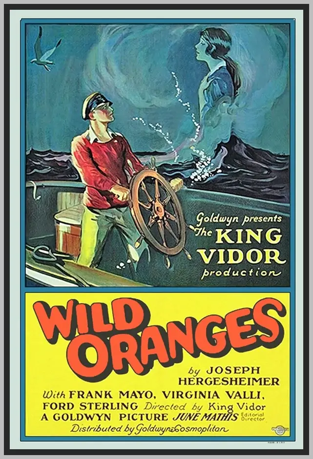 WILD ORANGES - 1924 - SILENT - VIRGINIA BALLI - RARE DVD