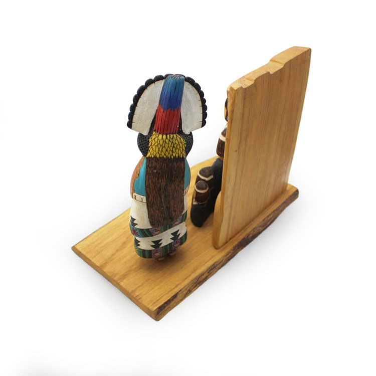 Thumbnail: Zuni Shalako Kachina Ceremony Cottonwood Carving by Al Lewis #ALS111