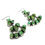 Thumbnail: Chandelier Sonoran Turquoise Earrings #ELE03