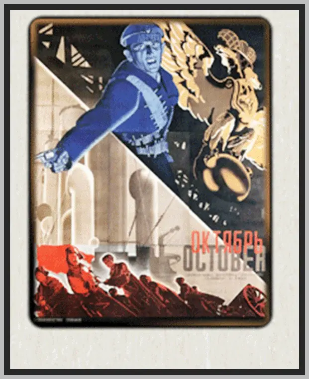 OKTYABR - TEN DAYS THAT SHOOK THE WORLD - 1927 - BORIS LIVANOV - SILENT - RARE D