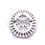 Thumbnail: Mediterranean Coral Sun Burst Inlay Pin By Fadrian & Vivica Bowannie #FVB12