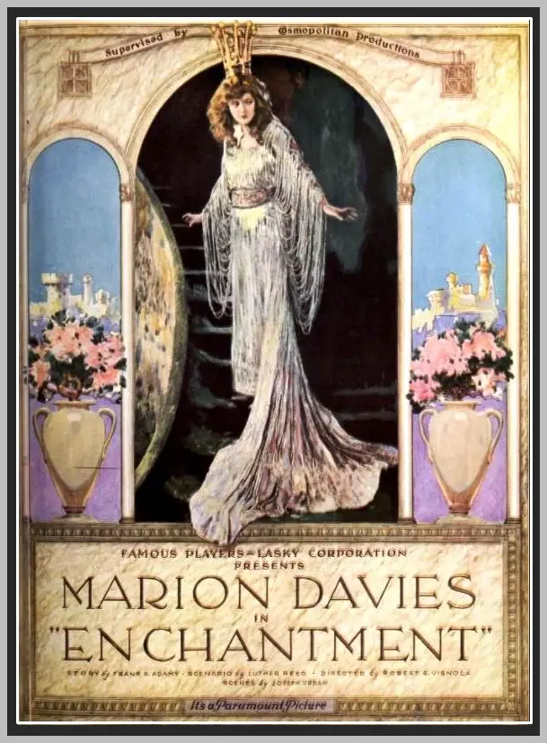 ENCHANTMENT - 1921 - MARYON DAVIES - SILENT - RARE DVD