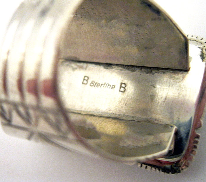 Thumbnail: Green Nevada Turquoise Ring Size 13.5  #BB1