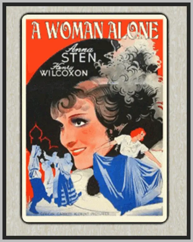 A WOMAN ALONE - 1936 - ANNA STEN - RARE DVD