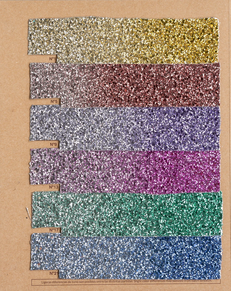 Glitter echo by the meter
