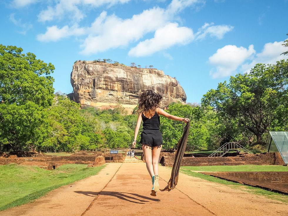Sigiriya, the impressive Lion Rock