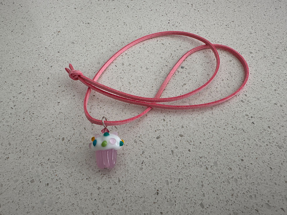Cup Cake Necklace Joyce Young Design