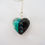 Thumbnail: Small Glass Heart Bead Necklace Joyce Young