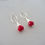 Thumbnail: Joyce Young Glass Bead Earrings