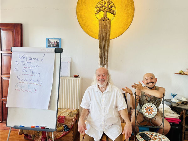 TaoTouch Chi Nei Tsang training with master instructor Gilles Marin, Chi Nei Tsang practitioner classes