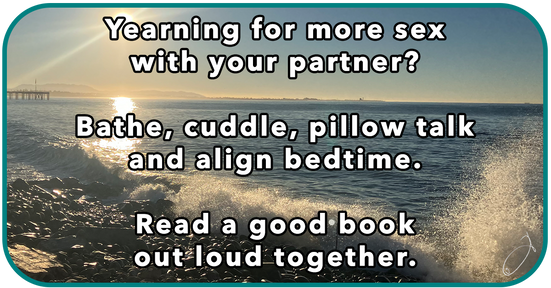Yearning for more sex with your partner?