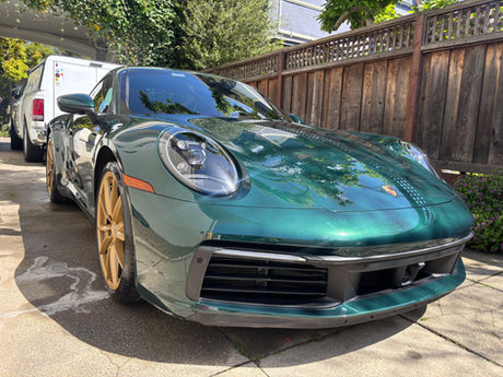 Porsche exterior detail interior detail mobile car detail near me oakland berkeley piedmont