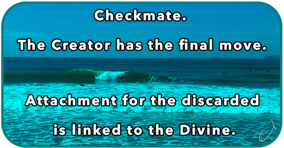 Checkmate. The Creator has the final move.