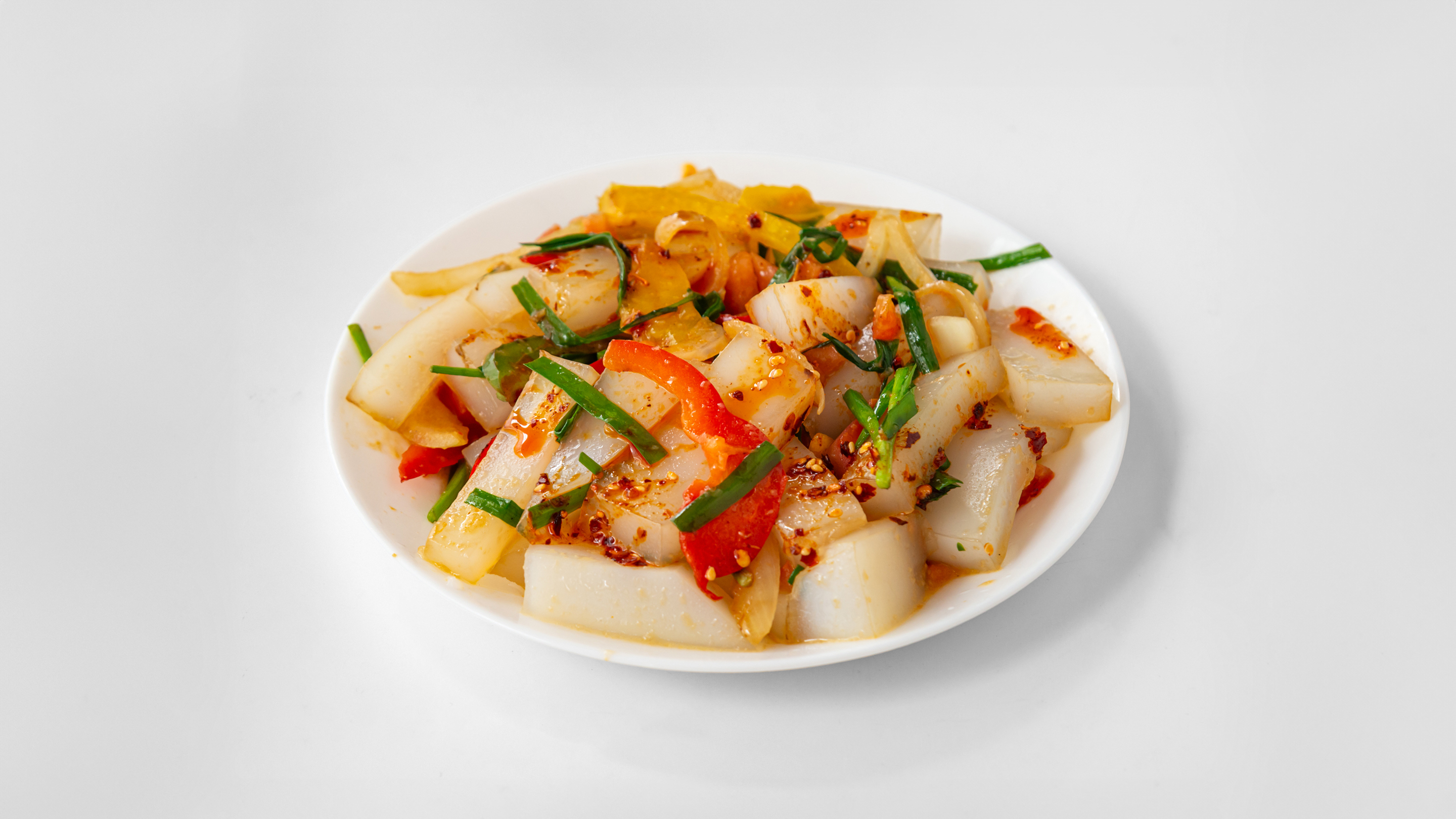 Arranged Food and Objects