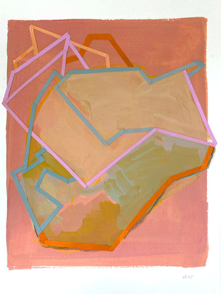 abstract landscape painting