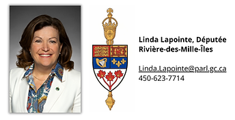 Linda Lapointe députée Riv des Mille-Iles - carte de visite.png