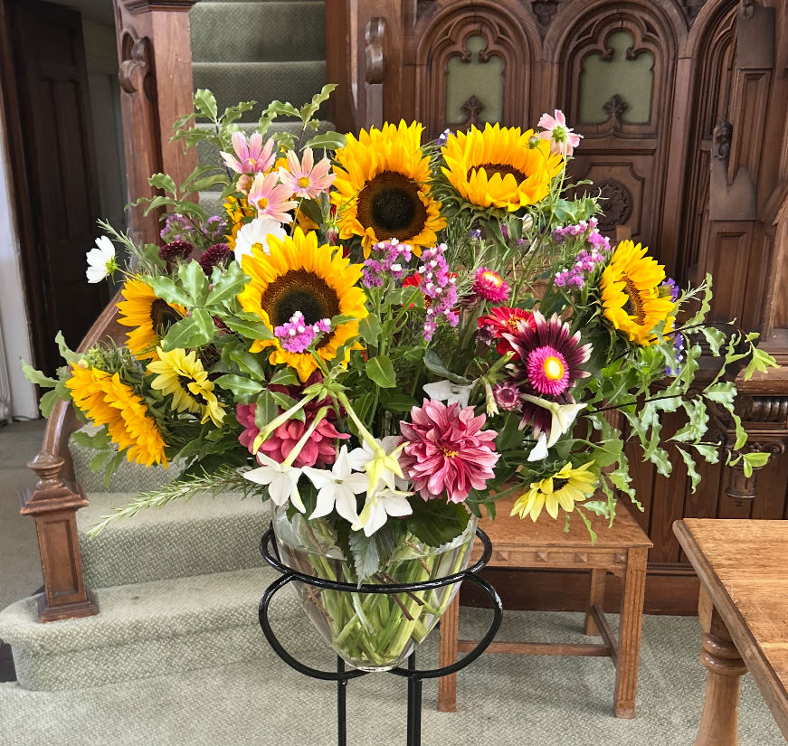 Church Flowers Summer