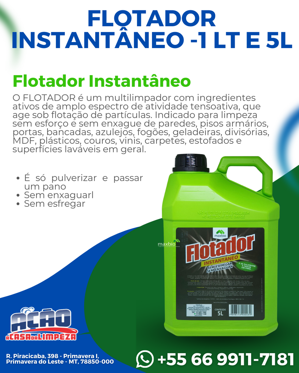 FLOTADOR INSTANTANEO