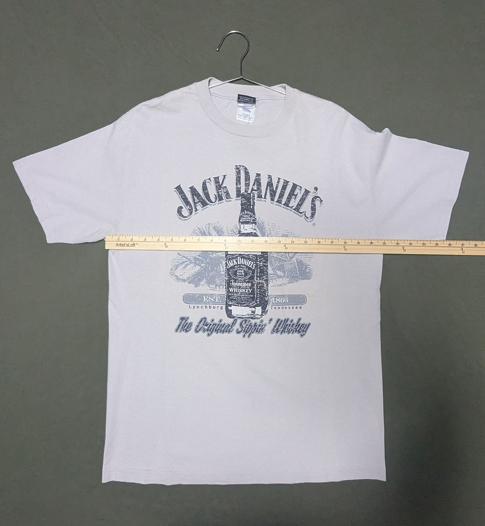 Thumbnail: Jack Daniel's "The Original Sippin' Whiskey" White Large Graphic T-Shirt