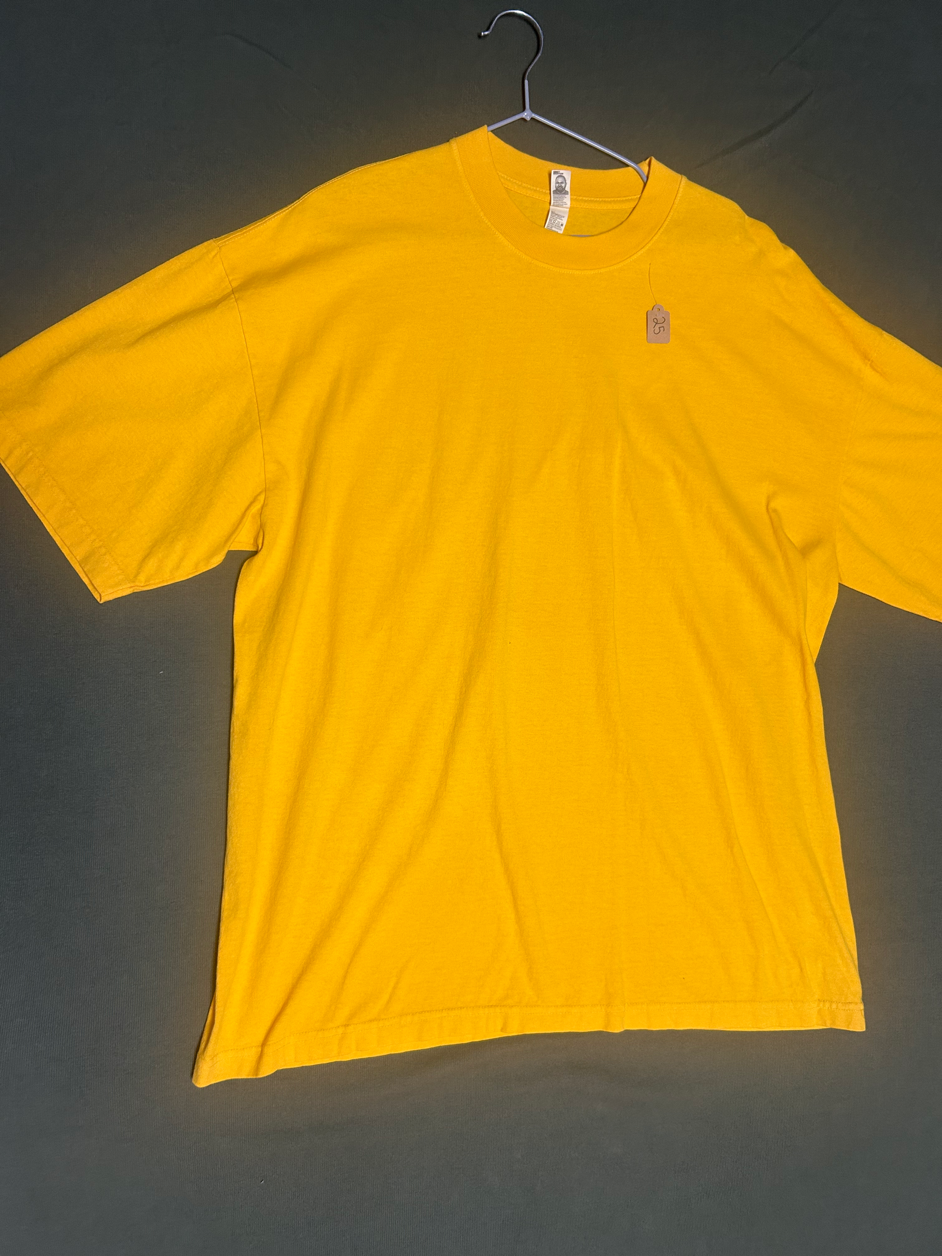 Yellow vintage tee