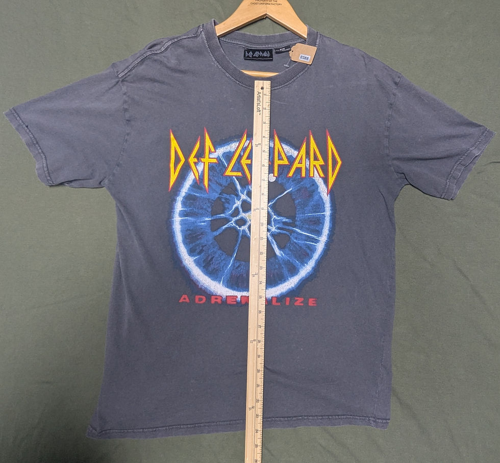 Thumbnail: Def Leppard "Adrenalize" Graphic Gray Medium T-Shirt
