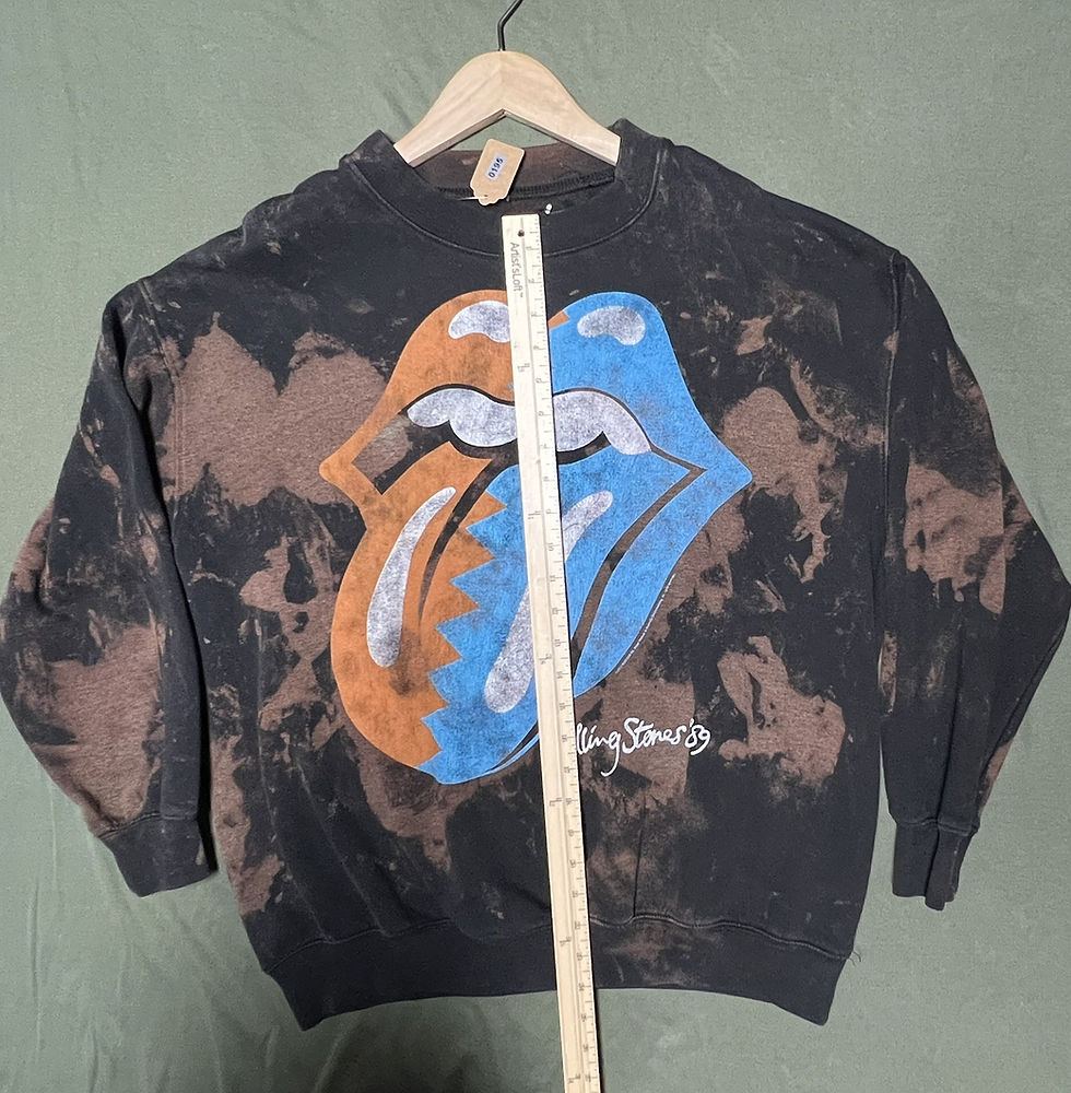 Thumbnail: The Rolling Stones Lip Graphic Brown X-Large Long-Sleeve
