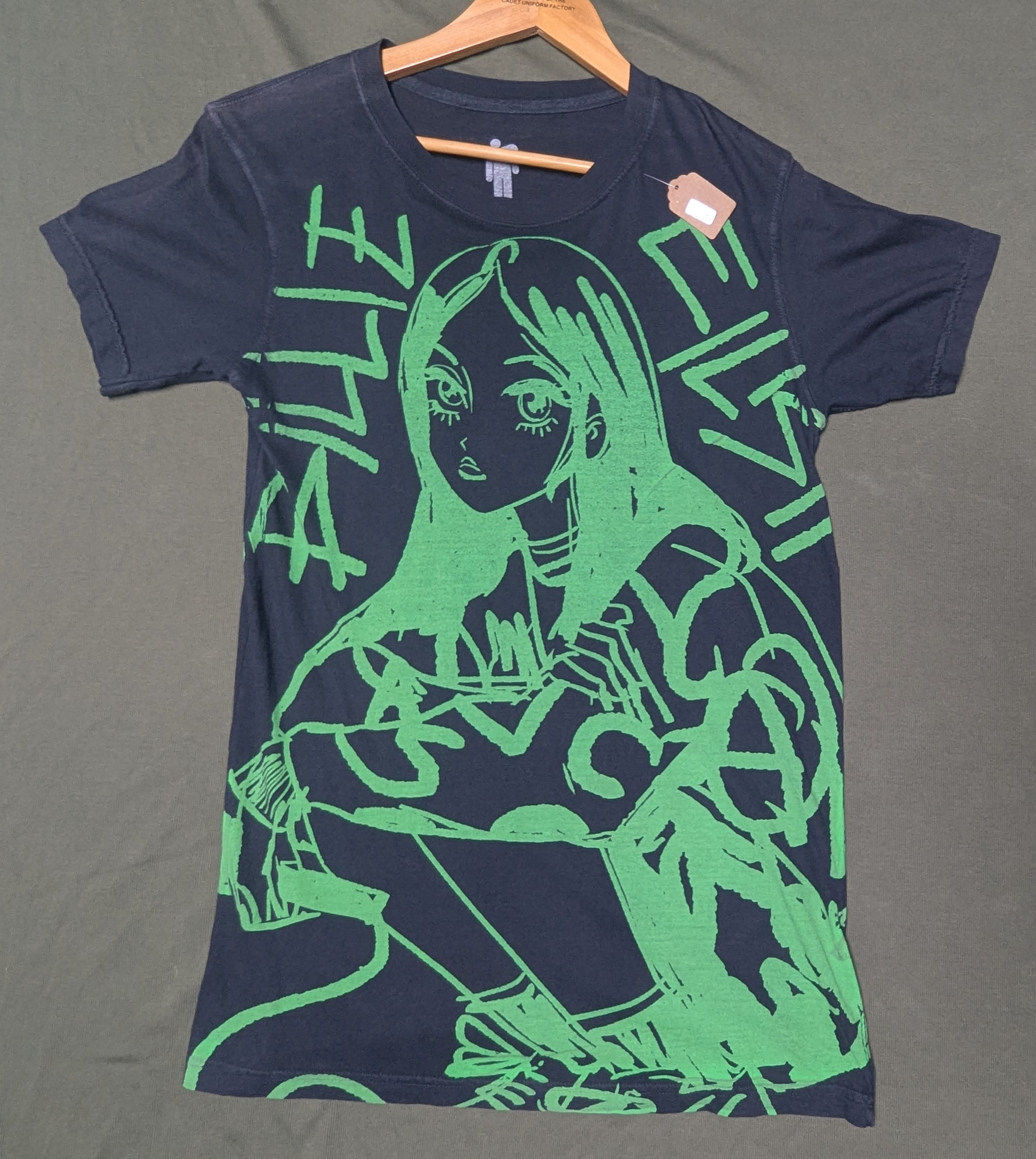 Billie Eillish Full Art Small Graphic Tee