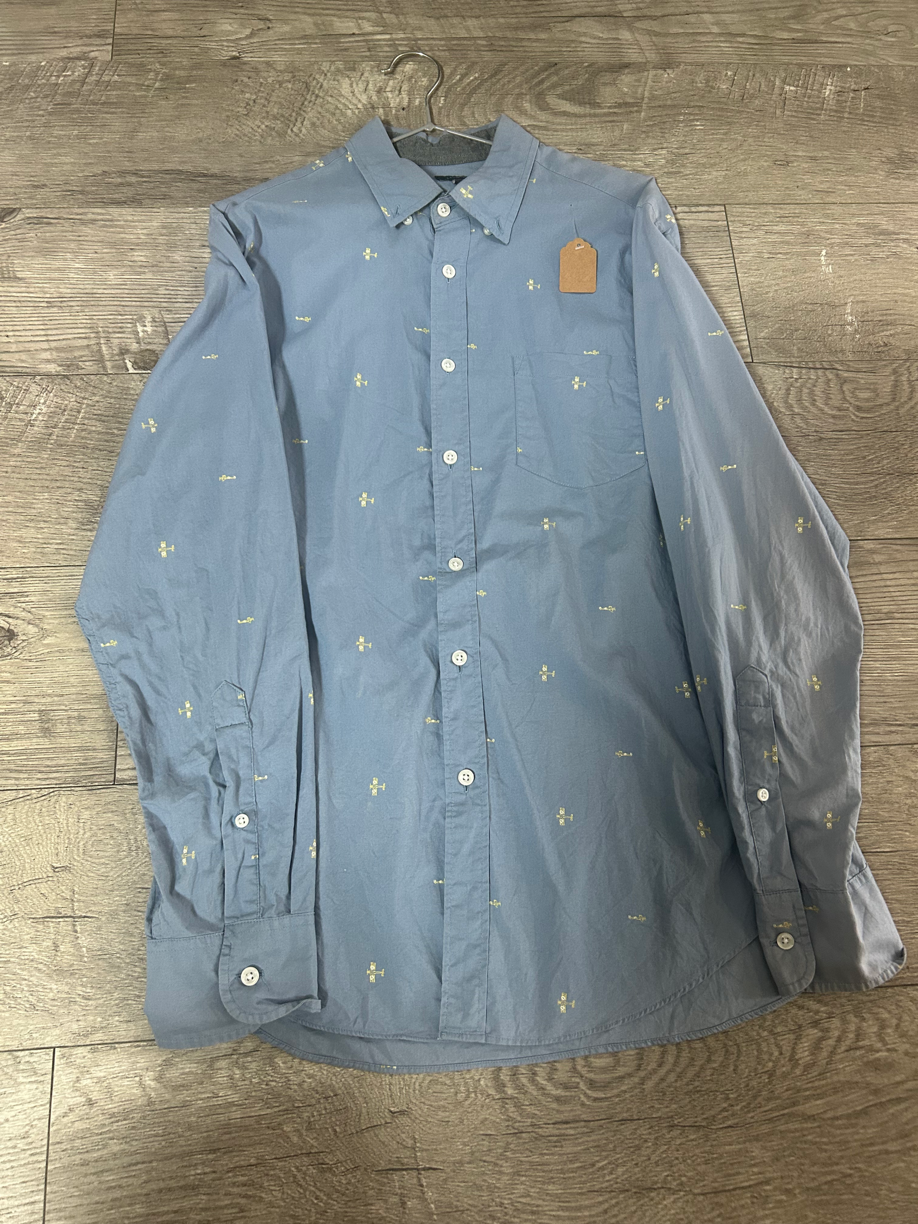 long sleeve plane button up