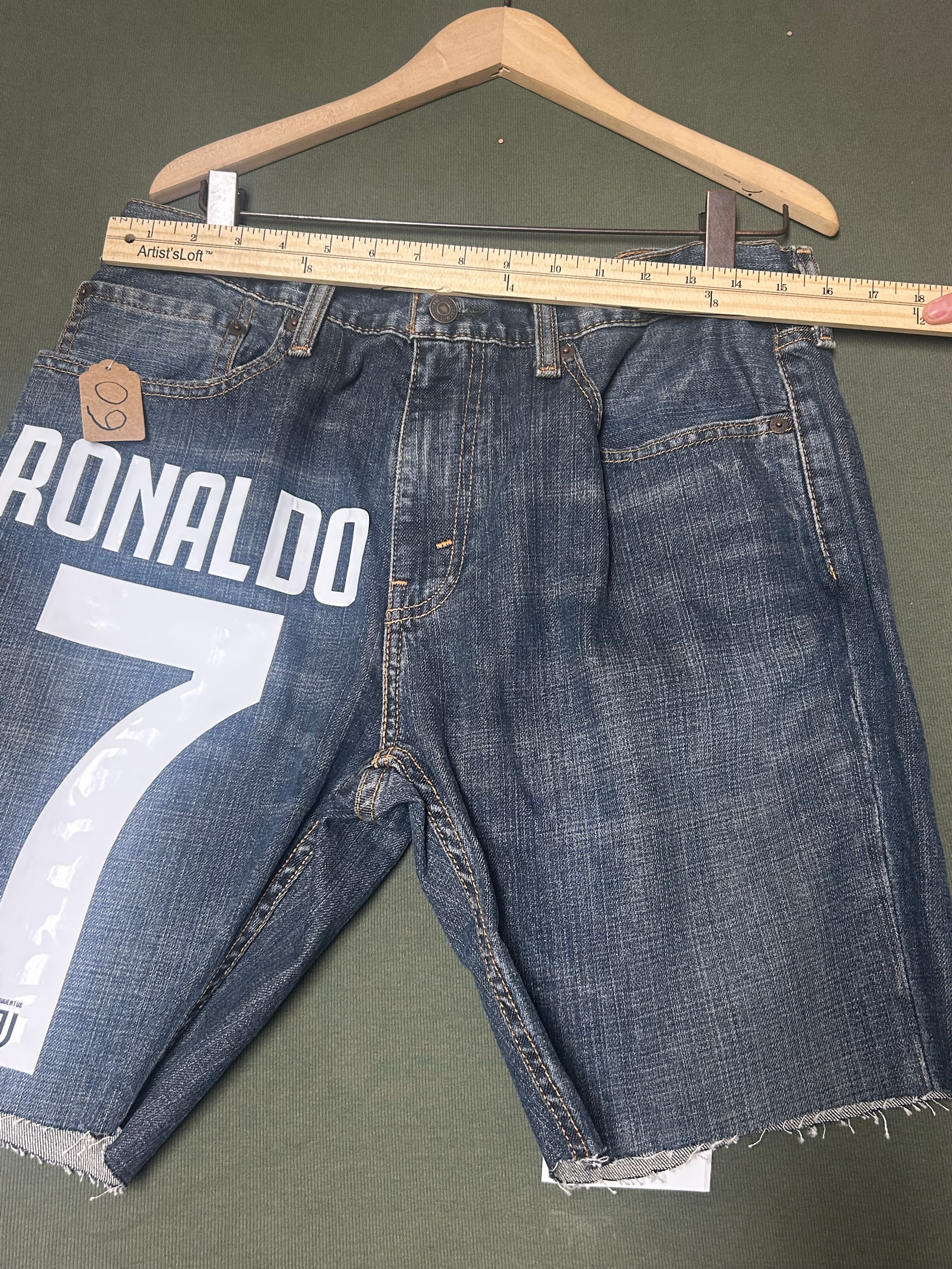 Levi's Ronaldo Dark Wash Jorts