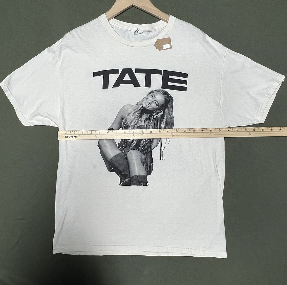 Thumbnail: Tate White Large Graphic T-Shirt