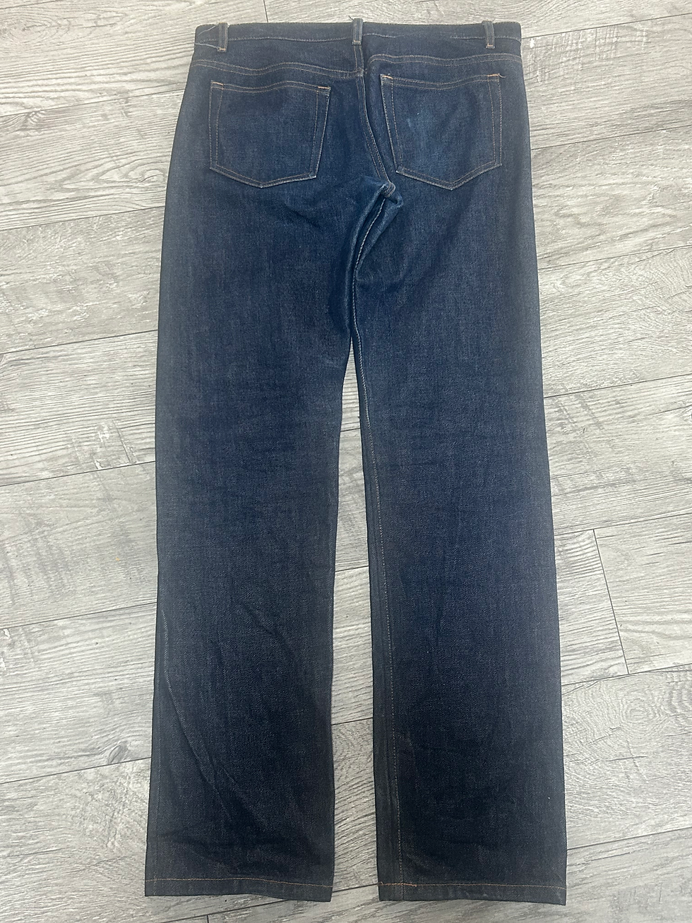 Thumbnail: Dark wash APC jeans 33x33