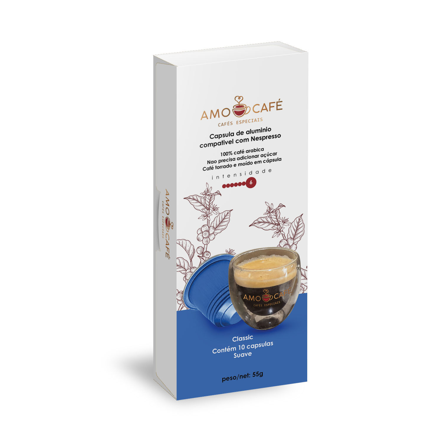 Classic- Amo Cafe em Capsula