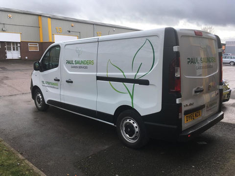 Printed and cut vinyl graphics 