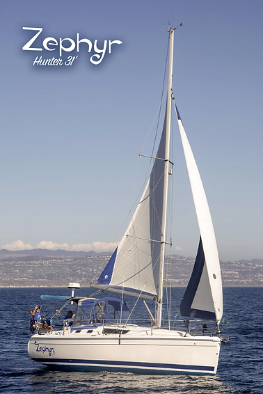 Zephyr sailboat 31ft Hunter