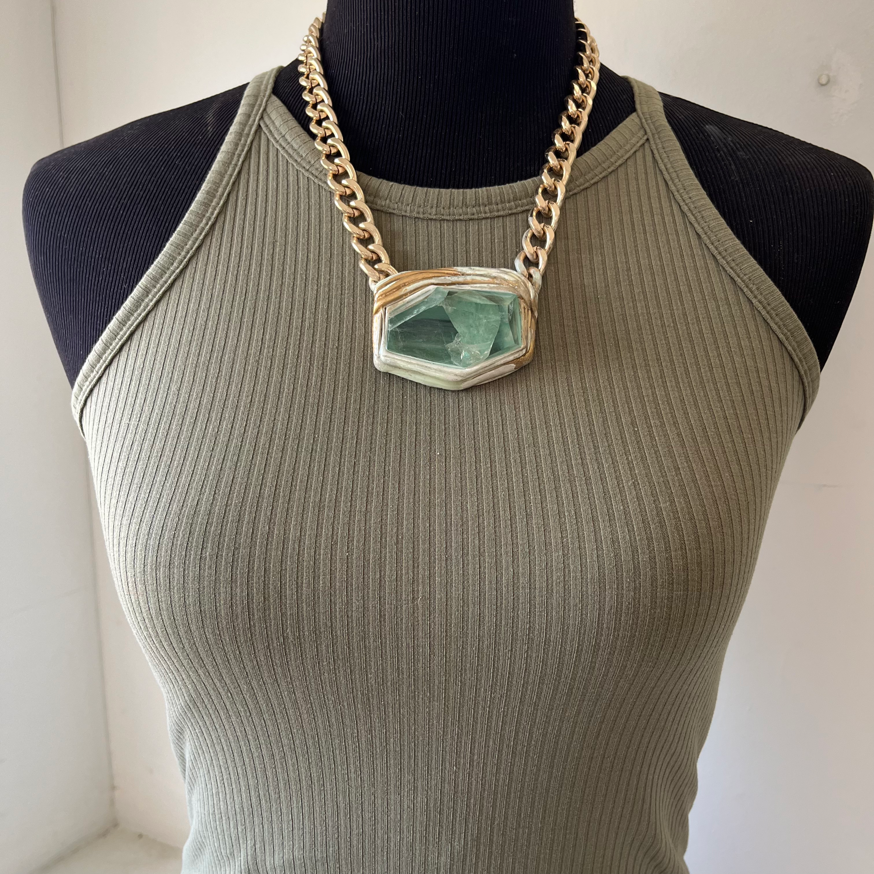 BIRDIE ~ FLUORITE NECKLACE