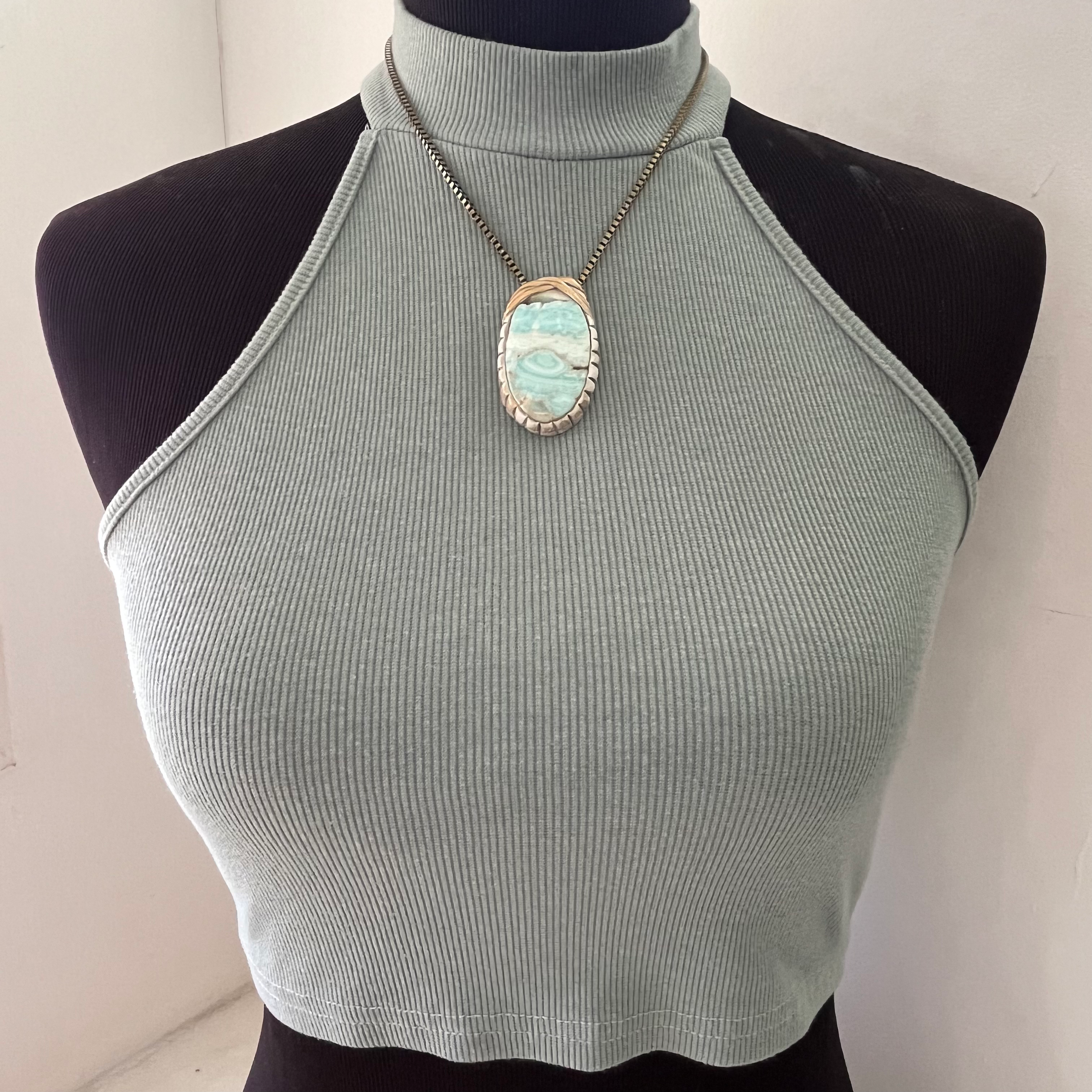 MINI LOVE 14 ~ BLUE ARAGONITE