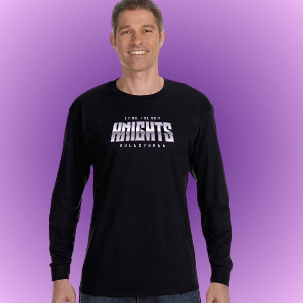 Lavender Logo L/S Shirt