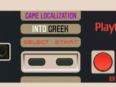 Game Localization Into Greek