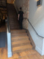 Walk up two flights of Stairs to Level 3