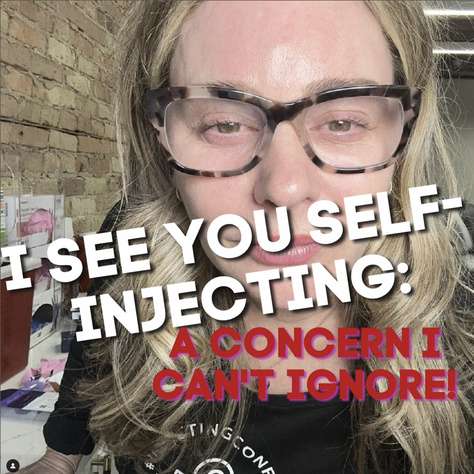 Self-Injecting: A Concern We Can't Ignore