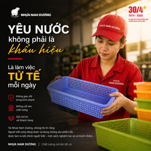 Yêu Nước không phải là khẩu hiệu - làm việc thực tế mỗi ngày