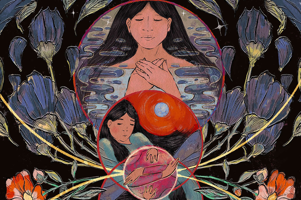 Native Americans have been working with state and federal officials to boost tribal participation and leadership in maternal mortality review committees to better track and address pregnancy-related deaths. (Oona Zenda/KFF Health News)