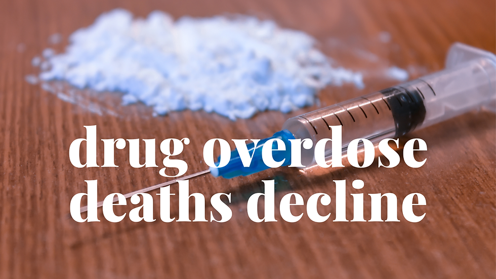Overdose Deaths Decline Across the U.S. as Indian Country Reports Fewer Fatalities