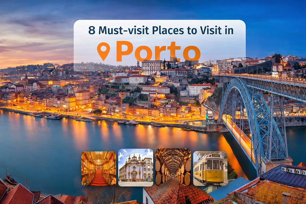 8 Must-visit Places to Visit in Porto 