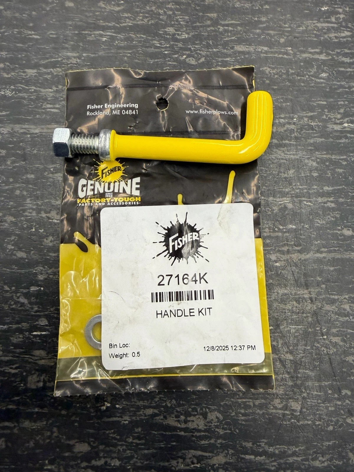 27164K - FISHER SNOWPLOWS Factory Genuine Replacement Part - JACK HANDLE KIT