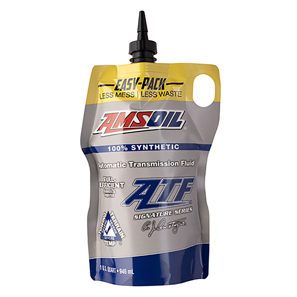 AMSOIL Signature Series Fuel-Efficient 100% Synthetic Automatic Transmission Flu