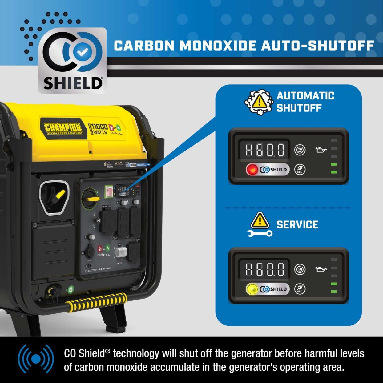 11,000W Electric Start Dual Fuel Inverter