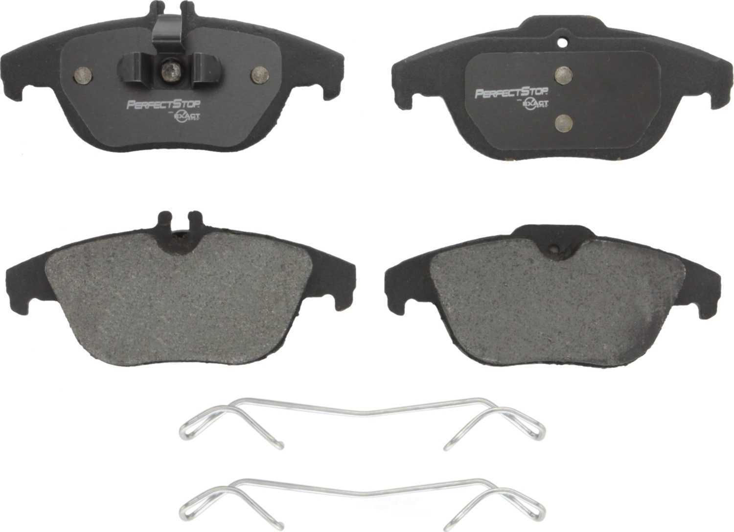 Disc Brake Pad Set-PerfectStop Semi-Metallic Brake Pads by Bosch Perfect Stop