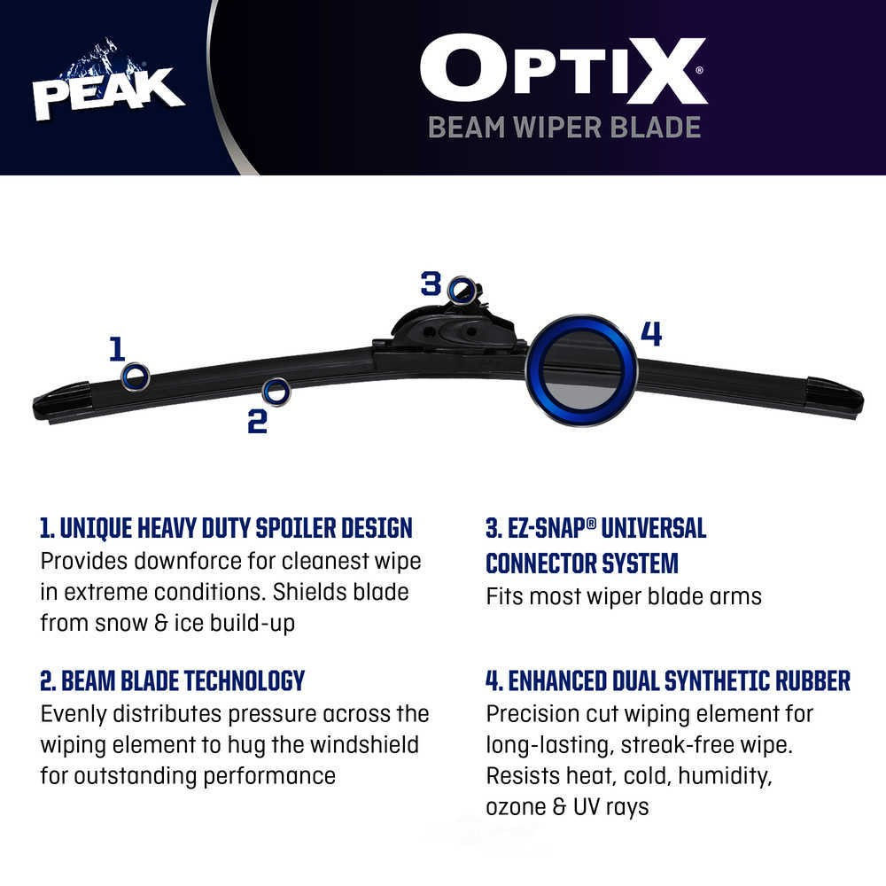 Windshield Wiper Blade-Coupe Peak OTV241
